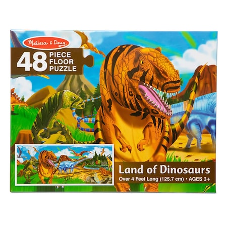 Melissa & Doug Land of Dinosaurs Floor Puzzle 442